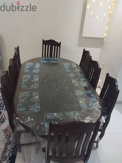 Dining Table 8 chairs