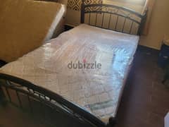 Steel Bed with Mattress for 30 BHD 0