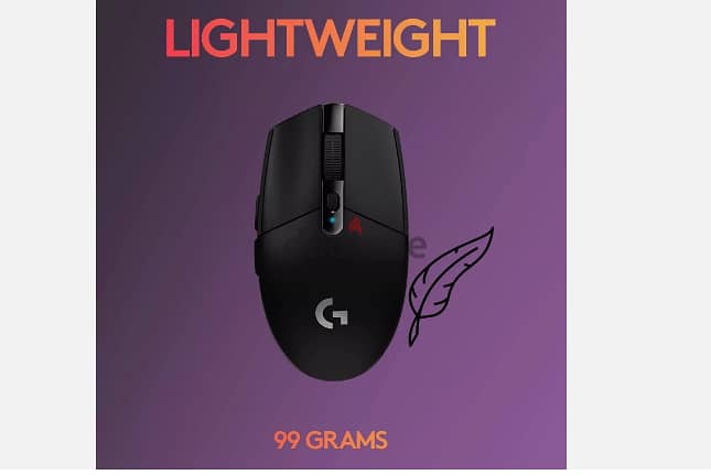 Logitech G305 Lightspeed Wireless Gaming Mouse - Black 5