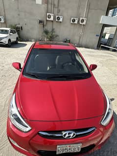 HYUNDAI ACCENT 2016 MODEL - FULL OPTION CAR WITH SUNROOF -URGENT SALE 0