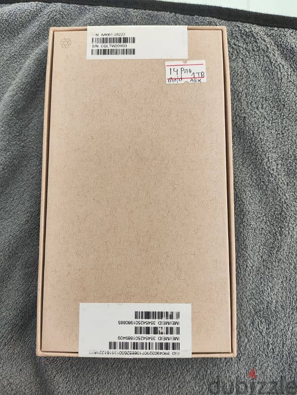 iPhone 14 Pro gold new 1tb memory imachine warranty 1 year 3