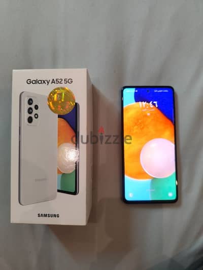 samsung galaxy A52 5G (excellent condition+ personal usage)