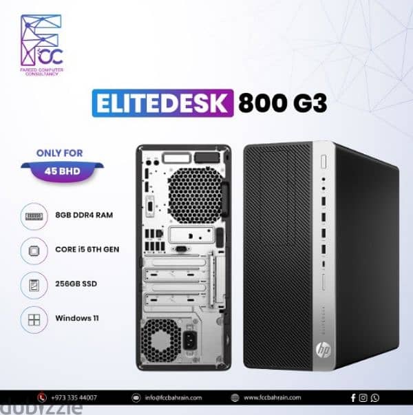 HP Elitedesk 800g3 desktop 0