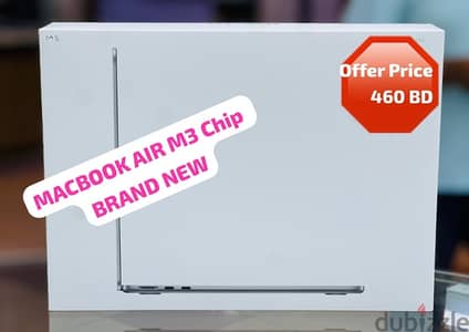 MACBOOK AIR M3 CHIP 13 INCH BRAND NEW