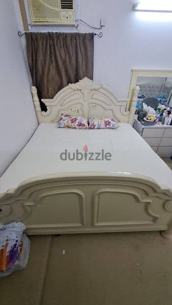 JUMBO SIZE BED WITH MEDICAL MATTRESS 0