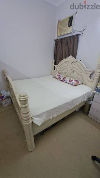 JUMBO SIZE BED WITH MEDICAL MATTRESS 1