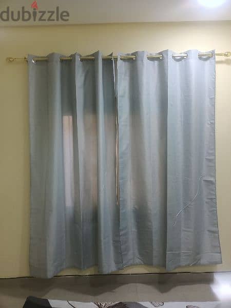 chairs, window curtain for sale 1