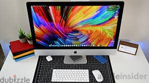 Apple iMac 27-inch (2019) ,Retina 5K, 1TB Fusion Drive  8th Gen 3