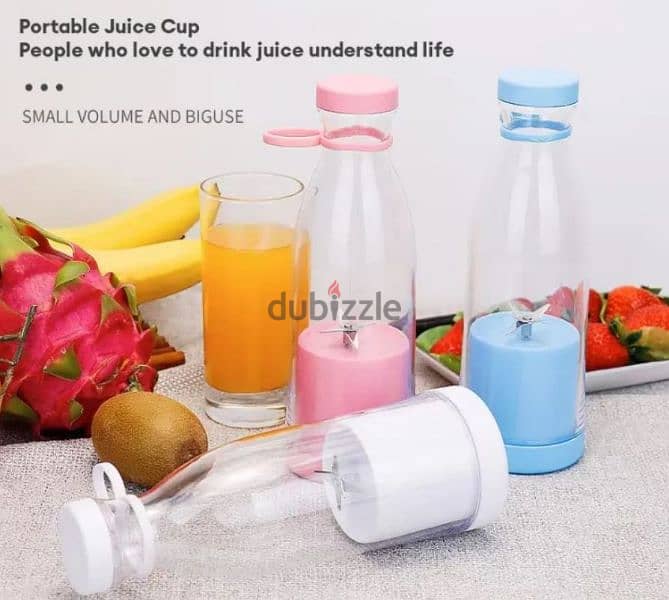 Mini Bottle Shape Juicer, 420 ml 0