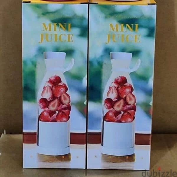 Mini Bottle Shape Juicer, 420 ml 1