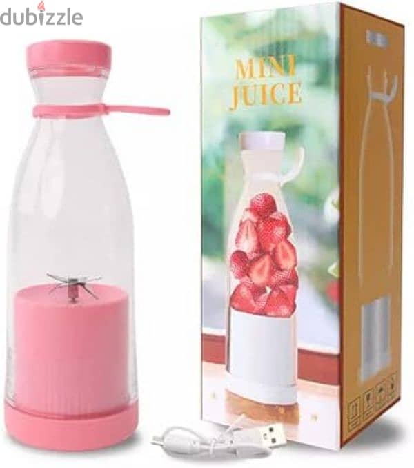 Mini Bottle Shape Juicer, 420 ml 3