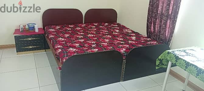 BHD 40 Single bed for sale made to order strong and good wooden