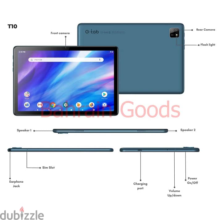 G-tab Tablet T11 4GB /128GB 1