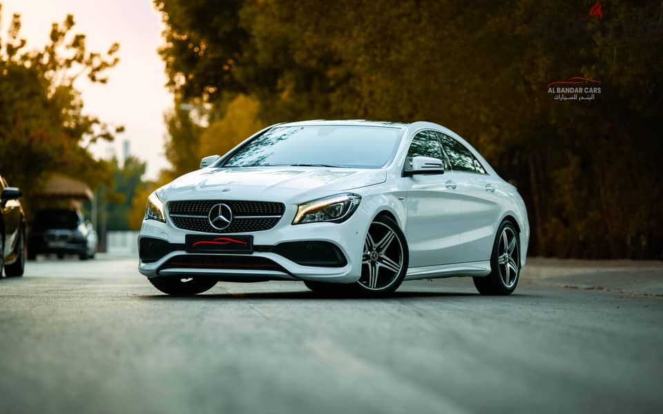 Mercedes-Benz CLA 250 2019 Excellent Condition White 2