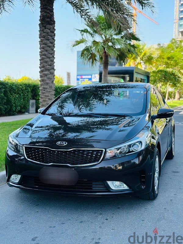 Kia Cerato 2018 model. Passing & Full cover insurance till July-2025 1