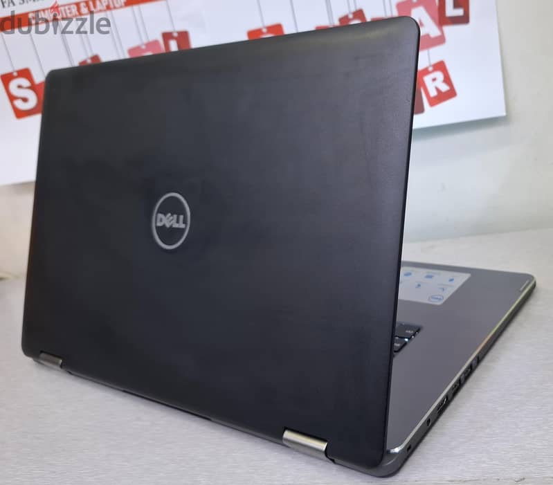 DELL Touch Convertible Laptop Core i7 8GB RAM 256GB SSD 15.6" Flip LED 13