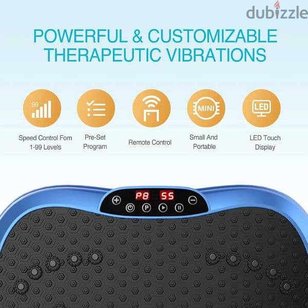 Whole Body Power Fit Vibration Plate Exercise Vibrating Machines 3