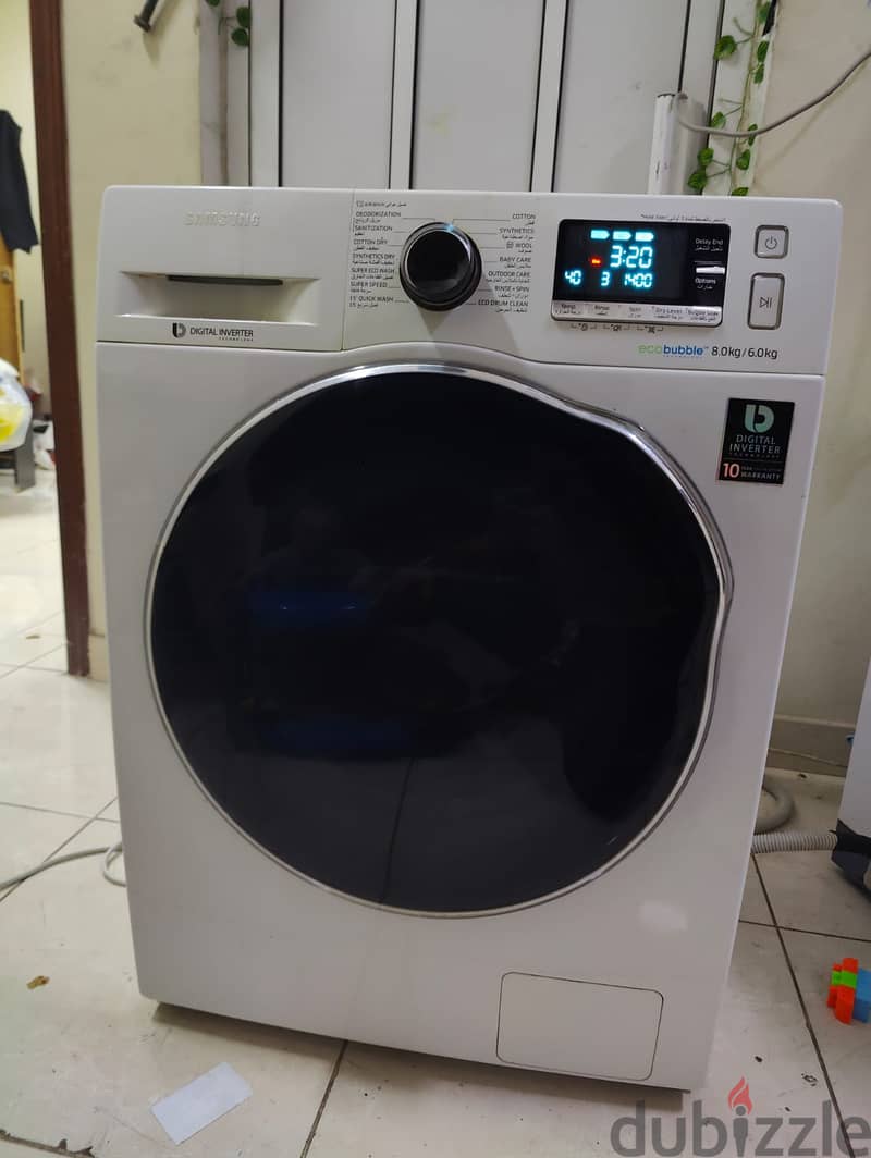 Washer dryer ironing 3 in 0