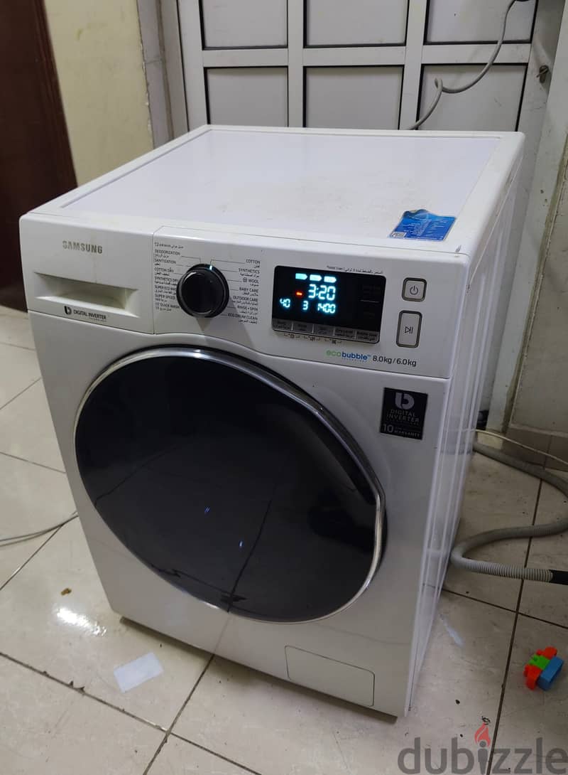 Washer dryer ironing 3 in 3