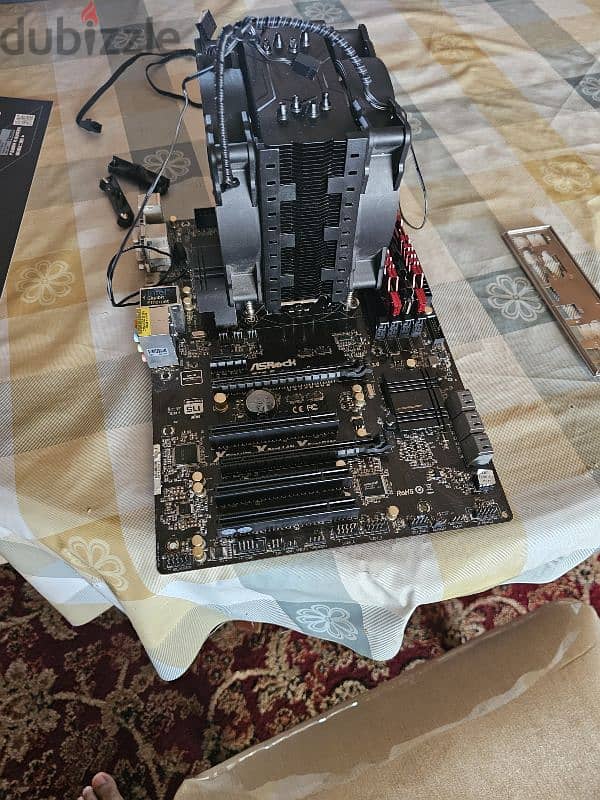 Gaming pc Cpu+Cooler+RAM 12GB+Motherboard 0