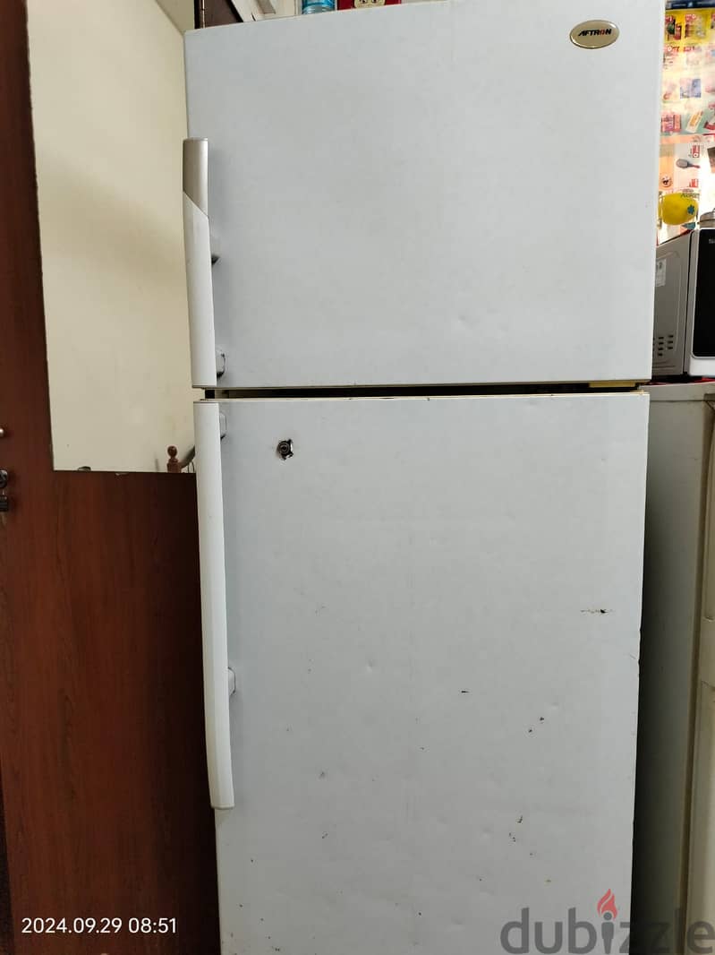 FOR SALE: AFTRON REFRIGERATOR-ECCELLANT CONDITION. 0