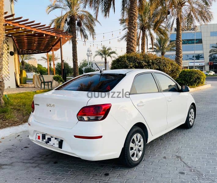 Kia Pegas 2022 special offer before price 3800bd now price 3400bd 5