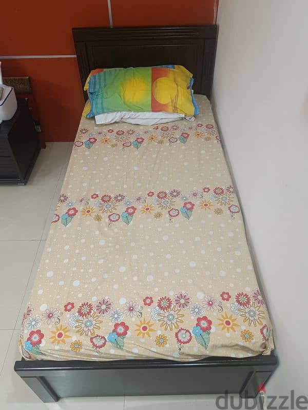 Single Bed with Brand New Mattress 4