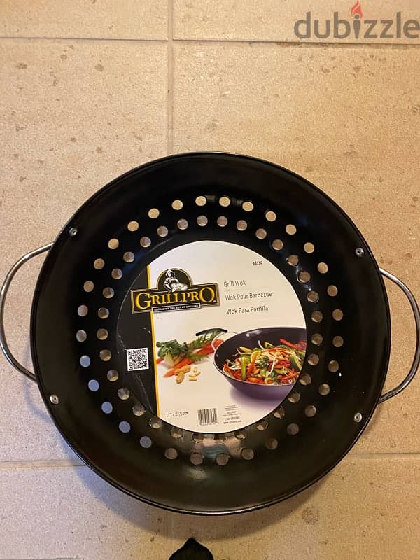 New Grill Mark Barbecue set and Grill Pro Wok 7