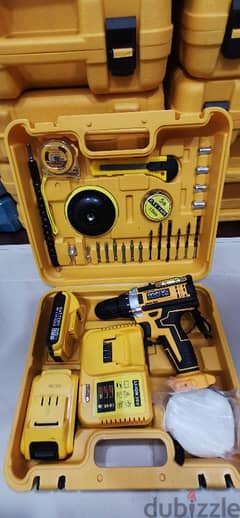 new arrival portable drill with dual battery 0