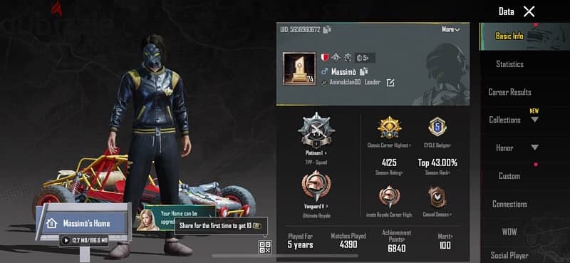 PUBG mobile account 1