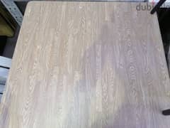 60*60 wood table top 0