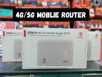 4G/5G Portable Router 300Mbps Speed & 5000Mah Battery