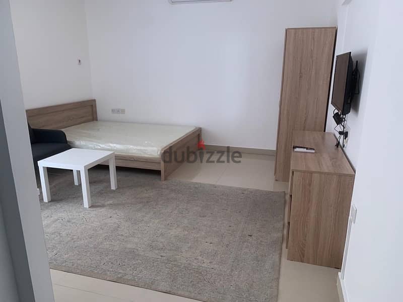 Furnished studio flat with balcony inclusive at Seef Area Karbabad 1