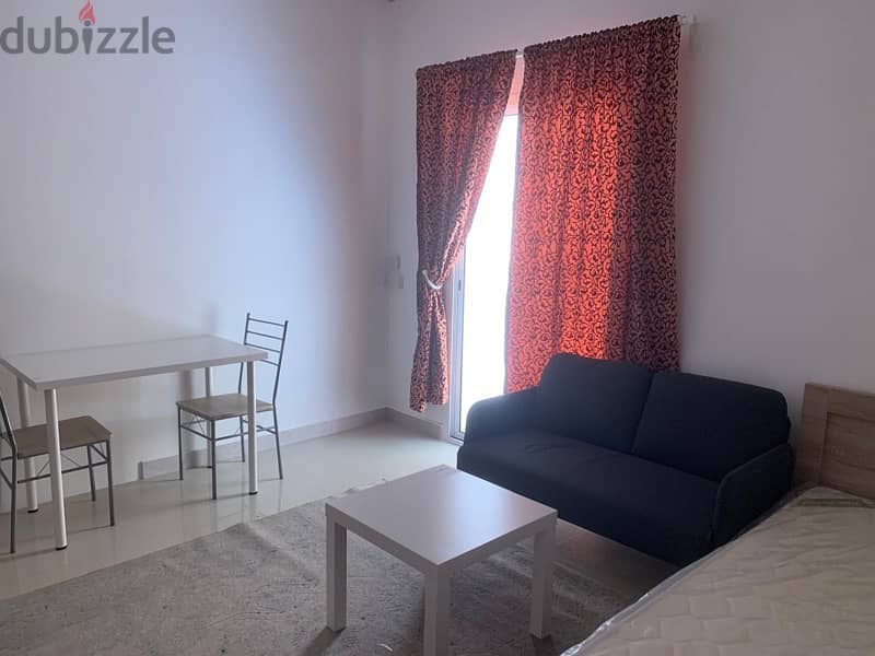 Furnished studio flat with balcony inclusive at Seef Area Karbabad 2