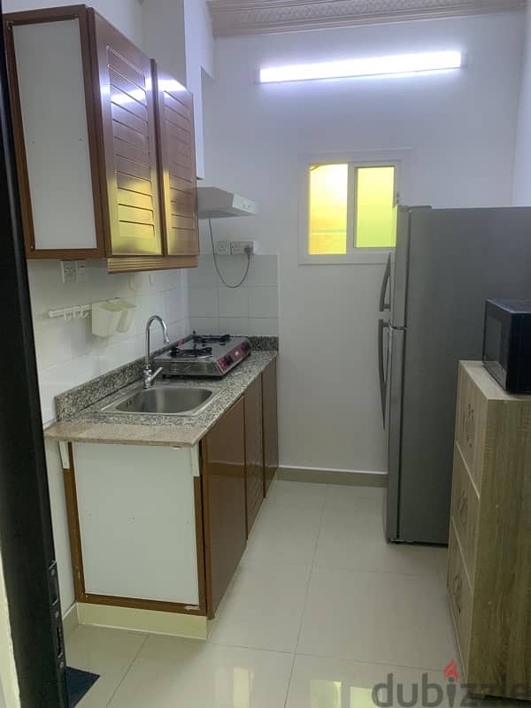 Furnished studio flat with balcony inclusive at Seef Area Karbabad 6