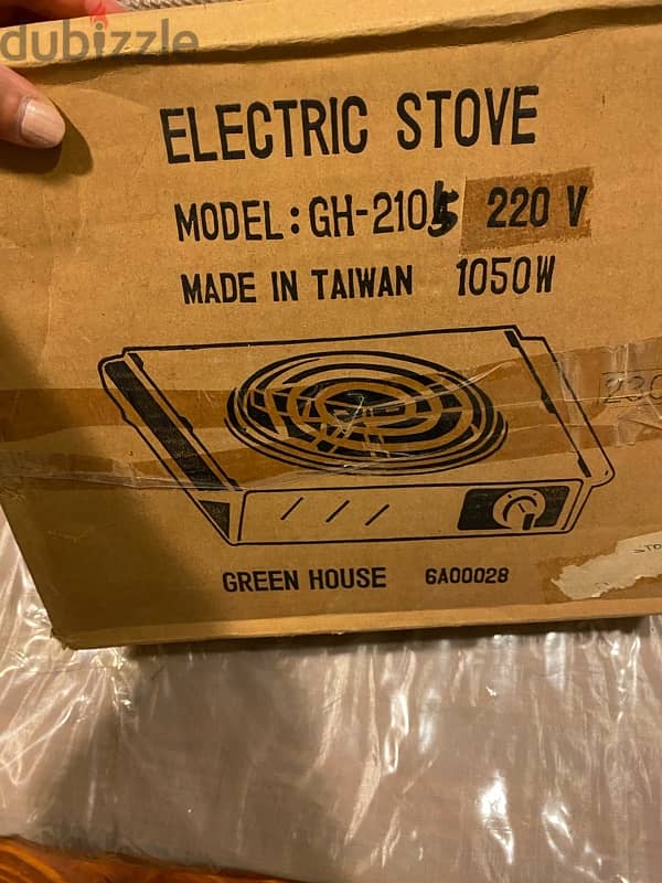 New Electric Stove made in Taiwan 1