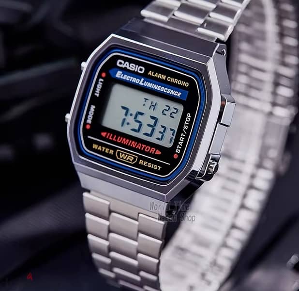 Casio watch silver watch men set brand luxury 2