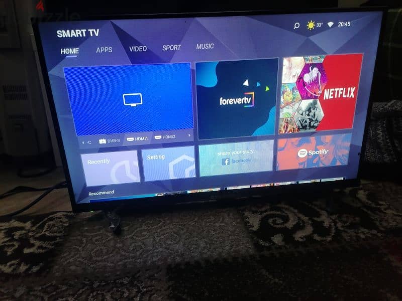 smart TV 32 inch android 7