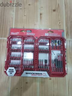 new box  80 pcs Magnetic Milwaukee Shockwave Power Screwdrivers/Bits 0