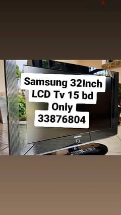 Good Condition LCD tv 32 inch without Remote 0