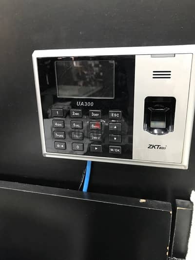 Biometric attendance machine