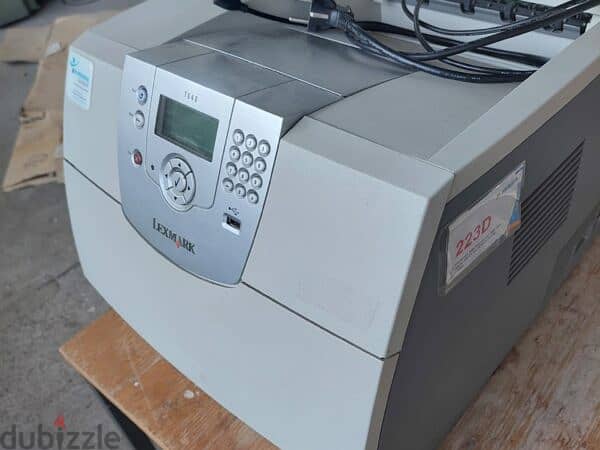 طابعة Lexmark T640 workgroup laser printer 0