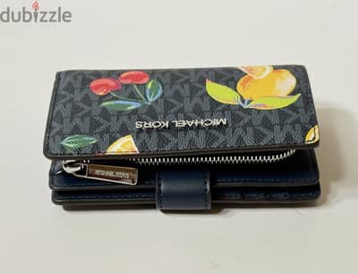 Original Michael Kors Wallet (Unique Fruit Print)