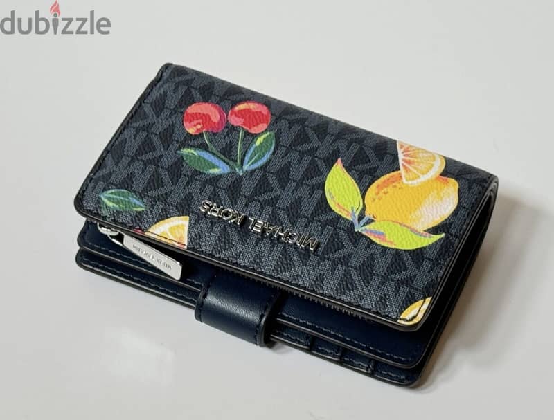 Original Michael Kors Wallet (Unique Fruit Print) 1