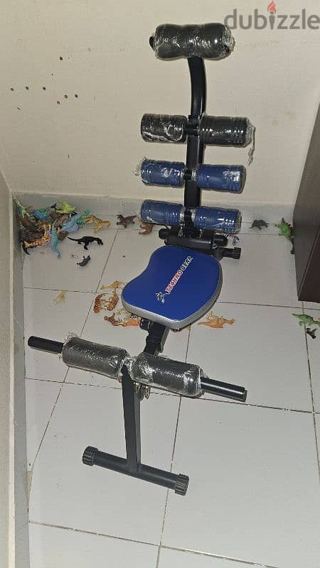 dumbbells and abs workout bench for sale 1