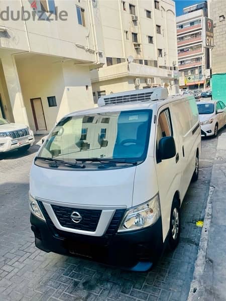 Nissan Urvan 2019 delivery van freezer 1