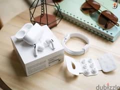 White Apple Airpods Pro With Impressive Features And Sound Quality 0