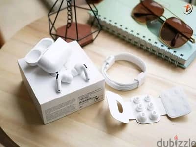 White Apple Airpods Pro With Impressive Features And Sound Quality