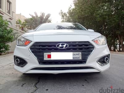 Hyundai Accent 1.6 L 2019 White Well Maintained Urgent Sale