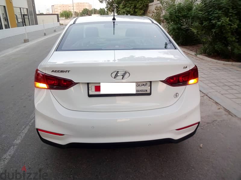 Hyundai Accent 1.6 L 2019 White Well Maintained Urgent Sale 1